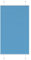 vidaXL Plissee Blau 75x150 cm Stoffbreite 74,4 cm Polyester, Faltrollo, Klemmfix, Plisseerollo, Jalousie, Rollo, Plisseerollo für Fenster