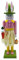 Amagogo Osterhasen -Nussknacker -Holznuss -Nussknacker -Figur, Wohnkultur, Sammler -Osterdekoration Kaninchenverzierung für Ostern Ostern, Rosa