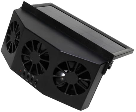 MAGICLULU Ventilateur Solaire de Ventilation pour Extracteur Air Élimine les Odeurs Refroidit Habitacle Compatible avec Types de Véhicules pour Chaudes