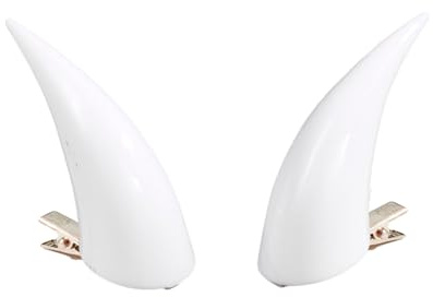 Harz Teufel Horn Haarspange Für Halloween Kostüm Cosplay Zubehör Horn Pin Erwachsene Bühne Requisiten Dressing Kopfbedeckung Party Ornament
