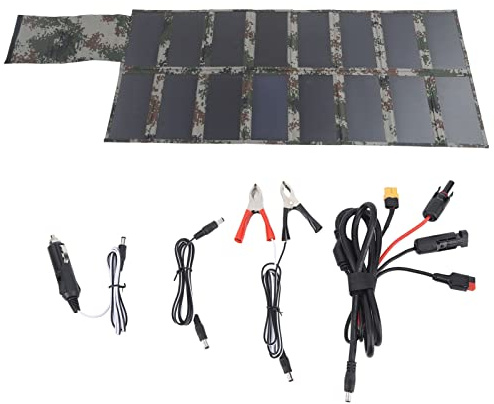 Panneau solaire 100W, pliable, Portable, étanche, en polysilicium, chargeur pour Camping et voyage