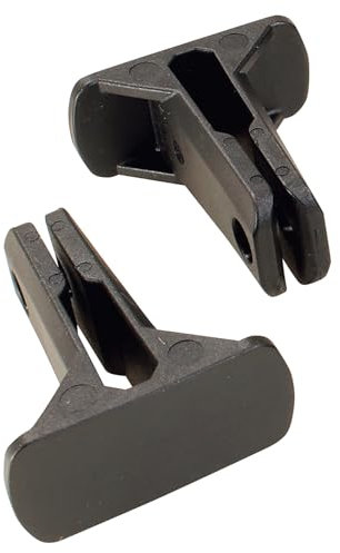 Bessey KR-RPP K Body REVO Fixed Jaw Parallel Clamp Kit Replacement Rail Protection-Pieces, Set of 2