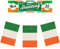 Henbrandt Irland Flagge Wimpelkette 4M Irische Girlande mit 11 Stück für St. Patrick’s Day Dekorationen Banner EIRE Fahne Rechteckig Ammer in Grün Weiß und Orange Flaggenschnur Deko
