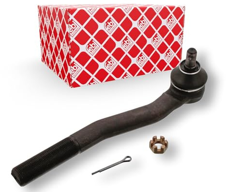 febi bilstein 41090 Spurstangenendstück mit Kronenmutter und Splint, 1 Stück
