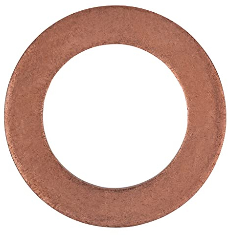 KS Tools 430.1510 Dichtring, Kupfer, Aussen-Ø 24mm, Innen-Ø 15mm, 10er-Pack