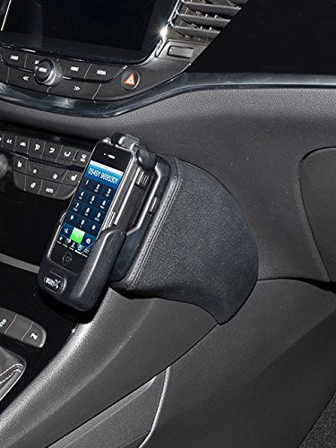 KUDA 2100 Halterung Echtleder schwarz für Opel Astra K ab 2015