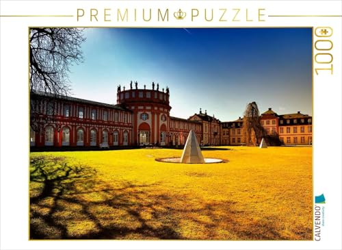 CALVENDO Puzzle Schloss Biebrich | 1000 Teile Lege-Größe 64 x 48 cm Foto-Puzzle für glückliche Stunden