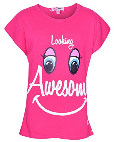A2Z 4 Kids Girls Baby Print Top Looking Awesome Age 5-13 Yeras