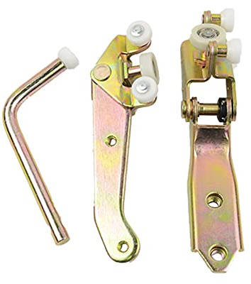 NSGMXT Passager Side Sliding Door Bottom + Middle + Top Roller Guide, Left Sliding Door Bottom Middle Top Rollers Set 701843335A 701843436
