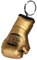 BAY® MINI Boxhandschuhe Schlüsselanhänger Miniboxhandschuhe Schlüssel Anhänger Deko Geschenk Boxen Box Handschuhe (gold)