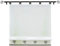 Joyswahl Voile Raffrollo Transparente Raffgardine mit Stickerei Herzen Muster »Eugenie« Schals Fenster Vorhänge BxH 120x155cm Grau mit Schlaufen 1er Pack