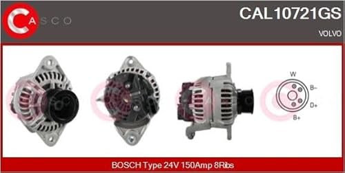 CASCO CAL10721GS Lichtmaschine Volvo