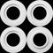 4 Pieces Metal Lamp Shade Reducer Ring for ES/E27 to BC/B22 Plate Light Fitting Lampshade Washer Adaptor Converter(White)