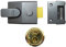 Asec Yale Deadlocking Nightlatch 60mm Backset with Brass Rim Cylinder Door Lock