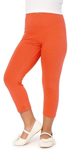 Merry Style Mädchen 3/4 Leggings aus Baumwolle MS10-226 (Rost,140)