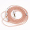 KBEAR Cavo per auricolari, 4N ad alta purezza, in rame a cristallo singolo, per migliorare il suono cuffie cavo di ricambio per TIN Audio T2 T3 T2 PRO KBEAR F1 SE215 SE315 (MMCX, 3,5 mm, Mikrofon)
