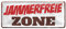 Jammerfreie Zone Schild - lustiges Deko Blechschild - witziges Hinweisschild Verbotsschild Warnschild - Dekoration für Büro Arbeitsplatz Firma Betrieb Jugendzimmer Kinderzimmer - 28x12cm