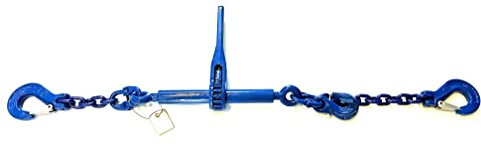 Cadena de amarre de clase 10, 1 pieza, 8 mm, 3,0 m, color azul