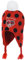 Sun City Minnie Mouse Kinder Winter-Mütze Mädchen Bommel-Mütze, Farbe:Rot, Größe:54 (as3, Numeric, Numeric_52, Rot)
