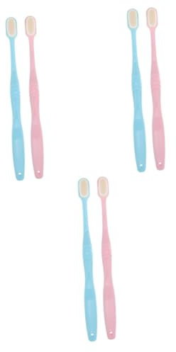 Angoily 6stücke Weiche Zahnbürste Für Erwachsene Mit Feinen Borsten Sanfte Zahnreinigung Und Effektive Pflege Für Zahnfleisch Und Zähne Für Empfindliche Mundpflege