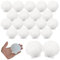 TYEQWT Blanc Coquilles Saint-Jacques 20 Pièces, 6-8cm Naturel Grand Coquille, Décorations de Coquille Coquillages, Coquilles de Première pour Mariage de Plage et Océan Crafts la Décoration