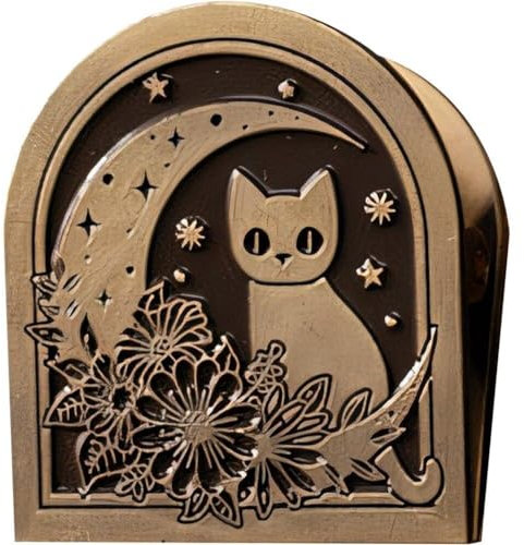 Lpitoy Scrapbooking Journalisation Pince en Métal Conception Unique Manuel Décoratif Ensemble De Pinces en Métal Accessoires Trombones pour La Paperasse École Bureau Papeterie