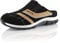 Fusskleidung® Herren Hausschuhe atmungsaktive Clogs leichte Pantoffeln Schwarz Beige Weiß EU 43