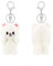 10 cm Stray Kids Porte-clés en peluche MAGNET série « ATE » SKZoo Porte-clés mignon porte-clés pendentif pour les fans (Jiniret)