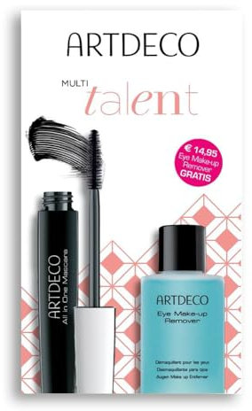 Artdeco - Multitalent Set - All in One Mascara 01 black 10ml + Eye MakeUp Remover 50ml