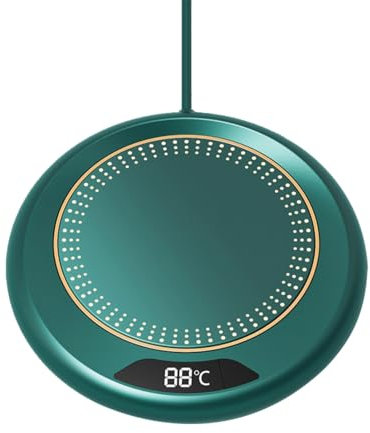 Elektrischer Kaffeewärmer, 20W USB Schreibtisch Tassenwärmer, Getränkewärmer mit 3 Temperatureinstellungen für das Erwärmen von Kaffee, Tee, Wasser, Milch und Getränken