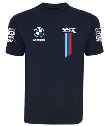 PRORACER T-Shirt für Herren Replik WSBK BMẂ SMR Motorrad (DE/NL/SE/PL, Alphanumerisch, M, Regular, Regular)
