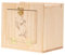DOSERTY Vogelnest, Käfig, Holz, Unterschlupfnest, Papageienkäfig, Fenster, Brutkasten, Verstecke für kleine Vogelkäfig, Dekoration, Sittiche, Zuchtkäfig