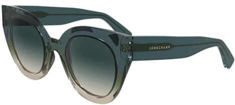 LONGCHAMP LO750S N 434 TRANSPARENT GRADIENT BLUE/BEIG 49/23/140 Women's Sunglasses