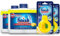 Finish Dishwasher Freshener and Cleaner Multipack, Lemon, 2 x Dishwasher Cleaners, 2 x Dishwasher Fresheners