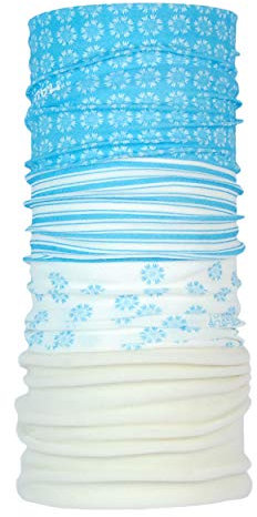 HAD Kids Fleece Winterfloral Blue Multifunktionstuch Schlauchtuch