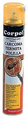 Corpol Woodworm Polill Tratamiento para madera en aerosol anti-carcoma en aerosol 500 ml