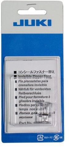 Juki unsichtbar Fuß Reißverschluss Passend für hxl-dx, hzl-f und hzl-g-Maschinen