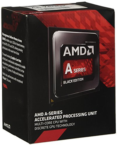 AMD FM2+ A6-7400K Processore 3,5GHz Box, Nero
