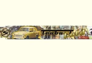 Zollstock Trabant Zollstock Gold - Ossi Artikel - für Ostalgiker - DDR Produkte