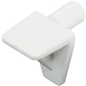 40 Stück Bodentraeger Kunststoff weiss für 5mm Bohrloch PiHaMi®