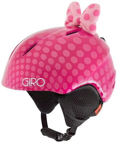 Giro S Launch Plus pink Bow Polka dots XS