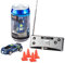 Revell Control 23561 Mini Remote Control Car Racing Car Blue, With 27 MHz Control, In a Can Container, Includes Traffic Cones, 8cm in length