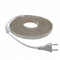 ONSSI Tiras LED 220v SMD2835 120 Led/m (Luz Calida,4M) Ip65 Impermeable Sin Pegamento Con Enchufe