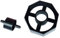 Senris Klebebandabroller, 36 mm, Schwarz