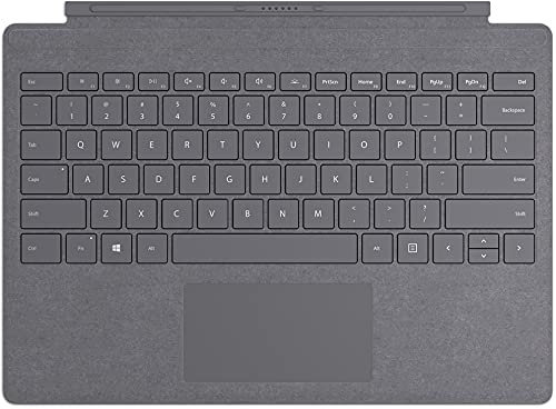Microsoft Surface Pro Signature Type Cover Carbone chiaro (vendita al dettaglio)