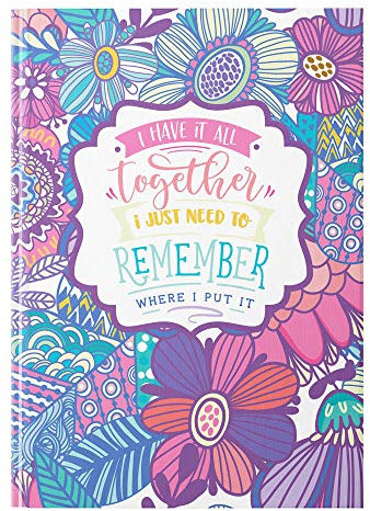 AmandaCreation Tagebuch mit Aufschrift I Have It All Together But Where is It, 14,6 x 19,1 cm, 112 linierte Seiten
