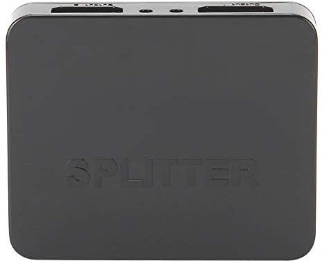 VBESTLIFE 1x2 HDMI Adapter Splitter Switcher Hub 3D 1080p Cable highdefinition multimedia 3D output device supports highresolution multichannel audio formats