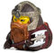 TUBBZ Herr der Ringe Gimli Sammlerstück Gummiente Figur - Offizieller Herr der Ringe Merchandise - Einzigartige Limited Edition Sammler Vinyl Geschenk