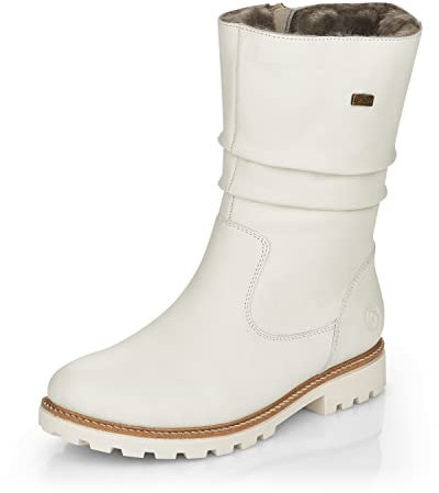 Remonte Damen D8477 Schneestiefel, dirtywhite / 80, 37 EU