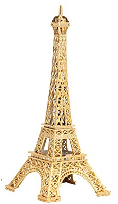 Faderr Eiffelturm-Statue aus Metall, Sammlerstück, Figur, französischer Eiffelturm, Party-Dekoration, Tortenaufsatz, Eiffelturm, Figuren, Legierung, Handwerk, Schmuckständer (15cm)